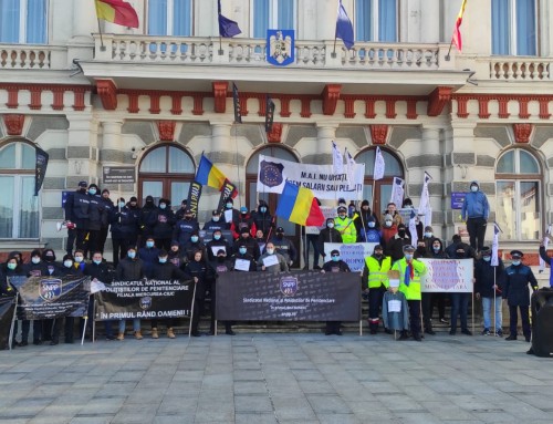 Federația PUBLISIND (SNPP/EUROPOL) – proteste pentru aplicarea legii-cadru privind salarizarea (galerie foto)
